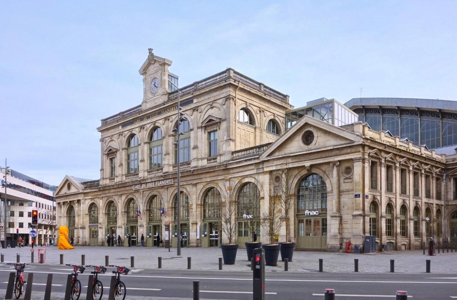 Ferienwohnung Lille Gare - 2 Pers Incredible View On Lille ! Exterior foto